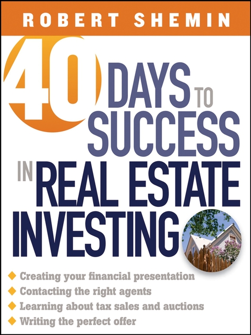 Cover image for 40 Days to Success in Real Estate Investing